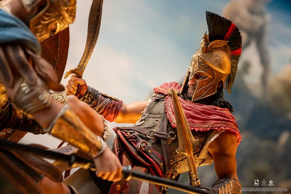 Diorama Assassin's Creed Spartan Kick à l'échelle 1/6, édition exclusive
