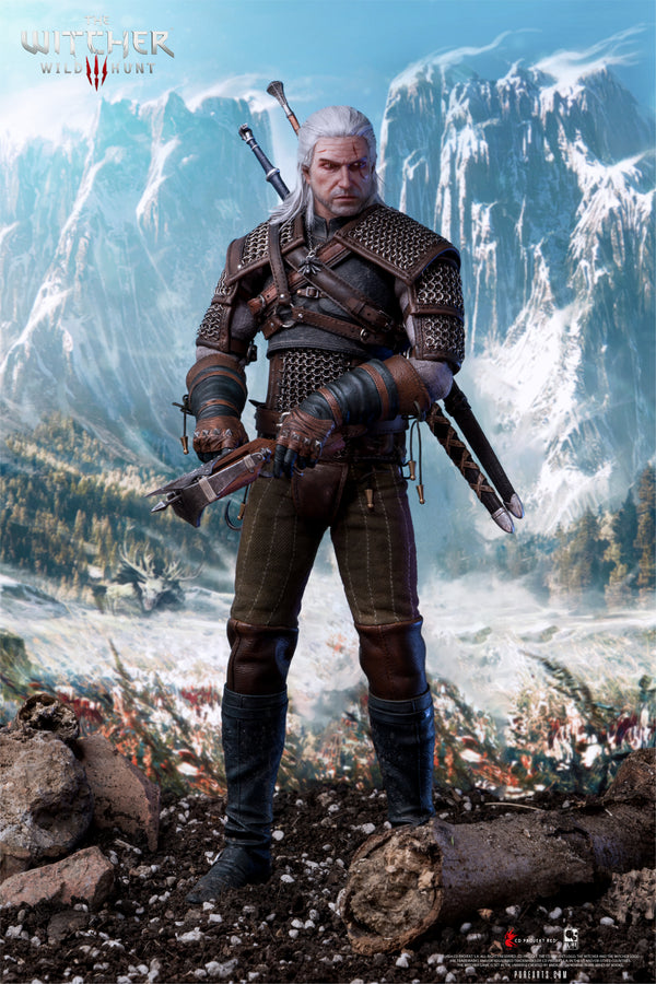 The Witcher 3: Wild Hunt Geralt of Rivia 1/6 Scale Premium Articulated Figure