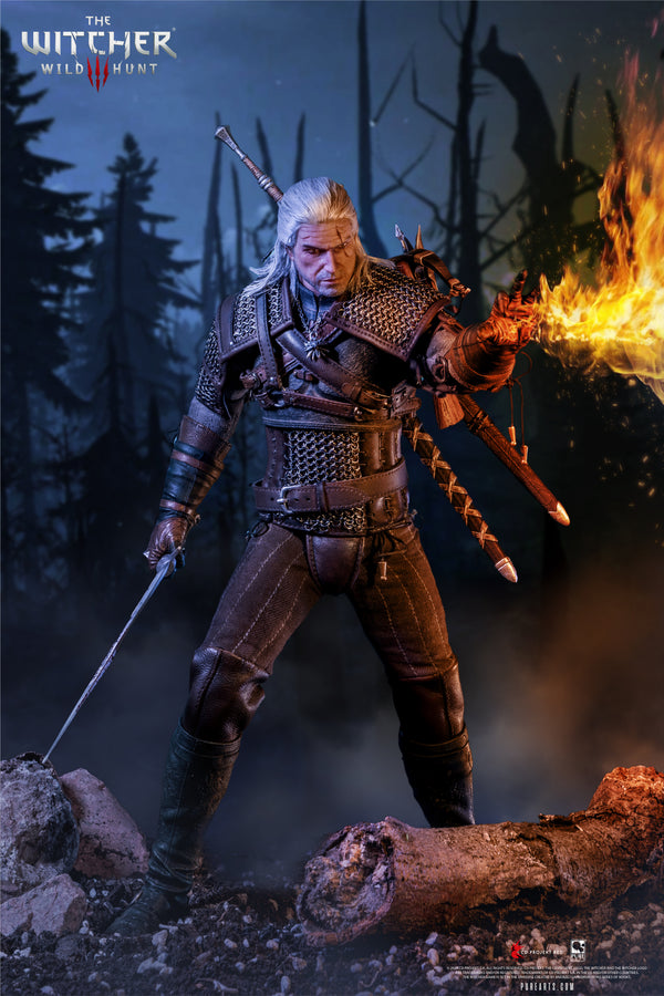 The Witcher 3: Wild Hunt Geralt of Rivia 1/6 Scale Premium Articulated Figure