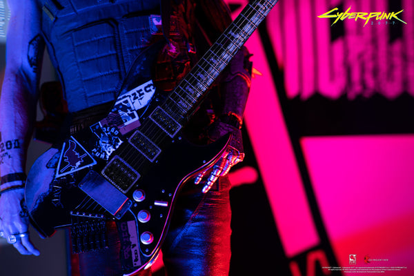 Cyberpunk 2077 Johnny Silverhand Statue à l'échelle 1/4