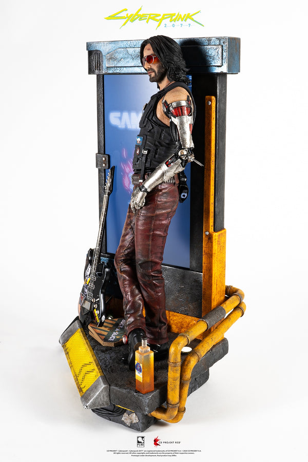 Cyberpunk 2077 Johnny Silverhand Statue à l'échelle 1/4